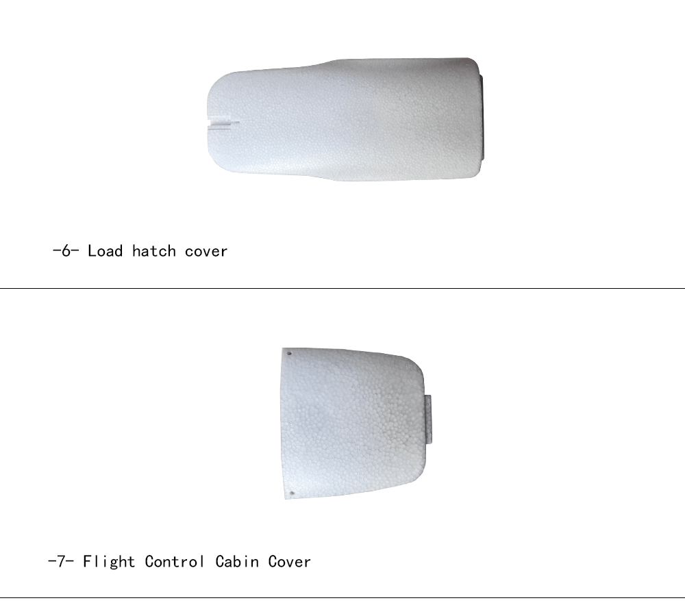 Makeflyeasy Hero Monitoring Aerial Survey Carrier KIT (EPO, EVA, Carbon Tubes, Connectors) Accessories